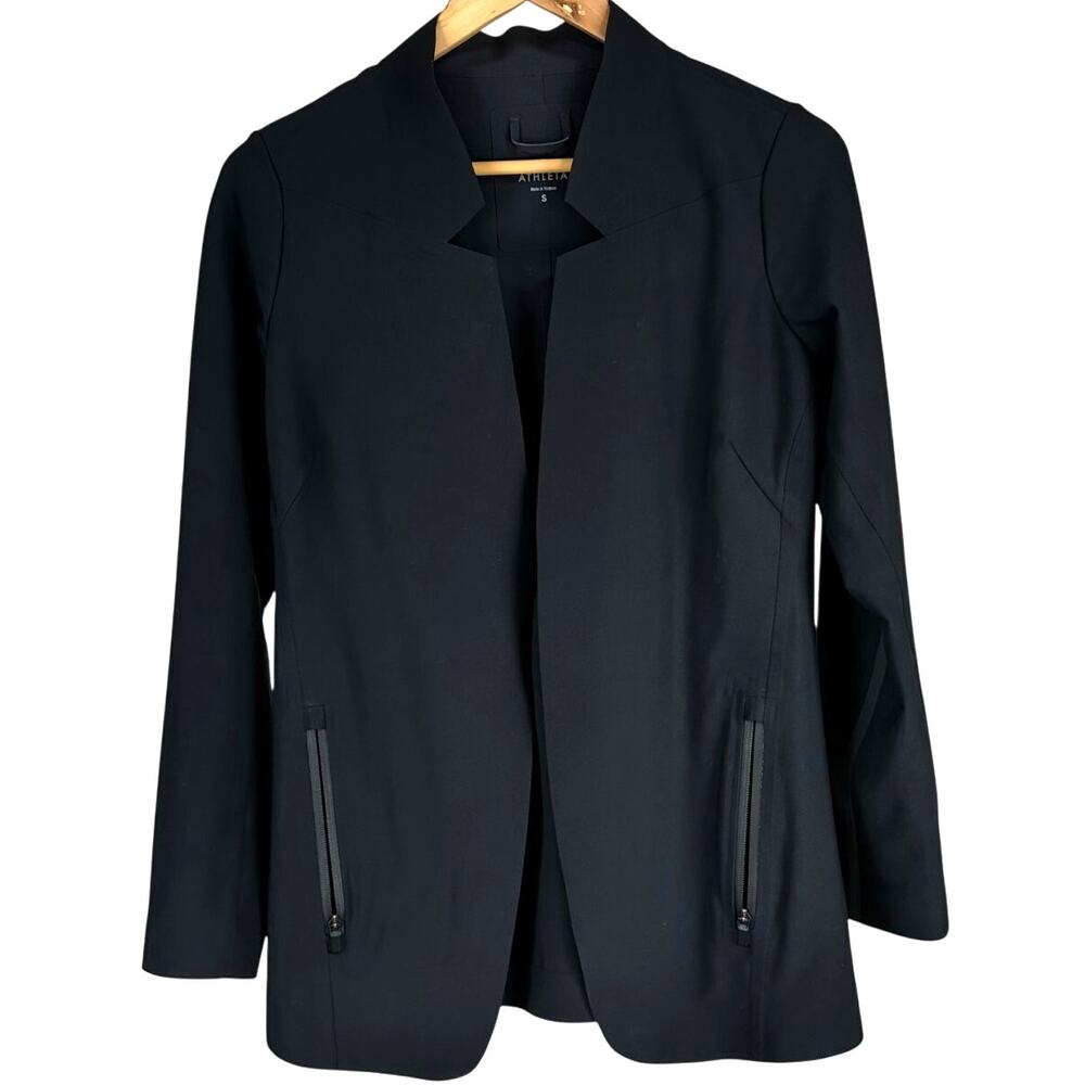 Athleta Stellar Blazer Women's Black Size Small in Excellent Used Condition